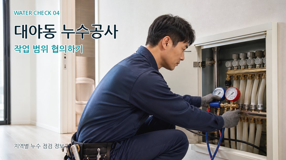 대야동 누수탐지 누수탐지 이미지