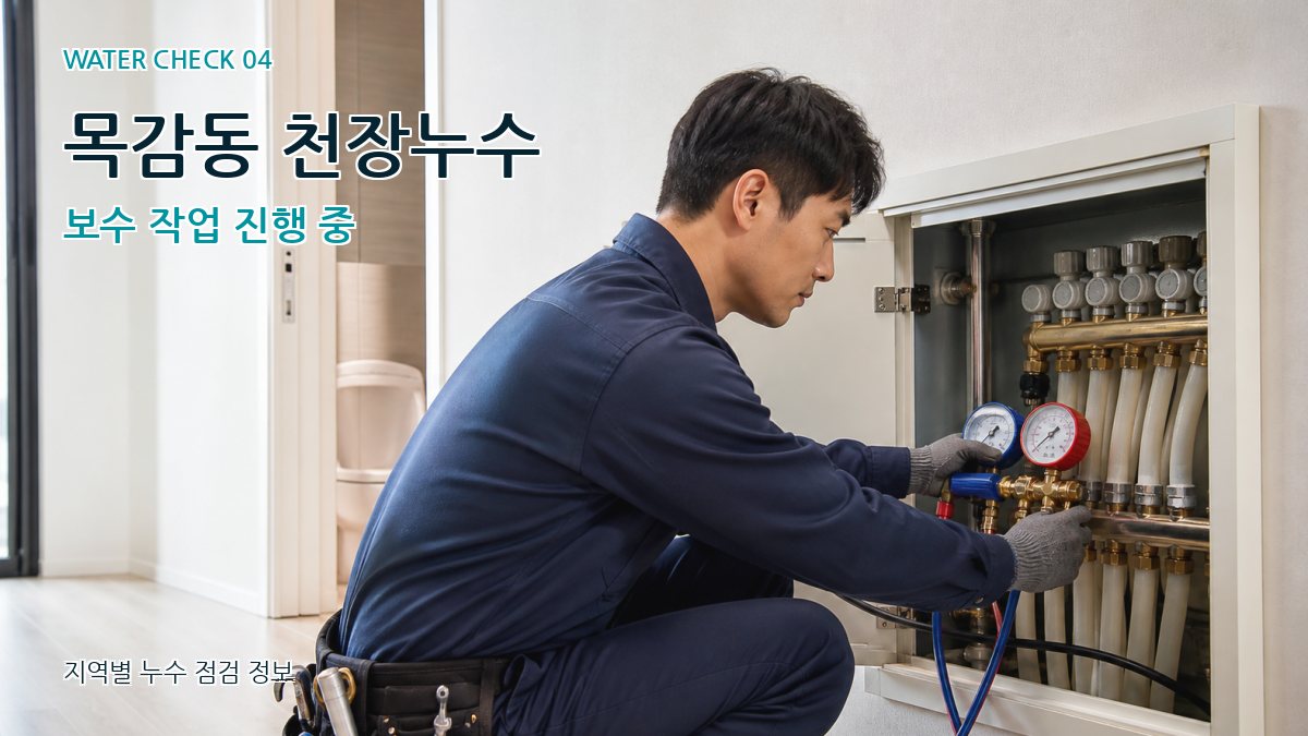 목감동 누수탐지 누수탐지 이미지