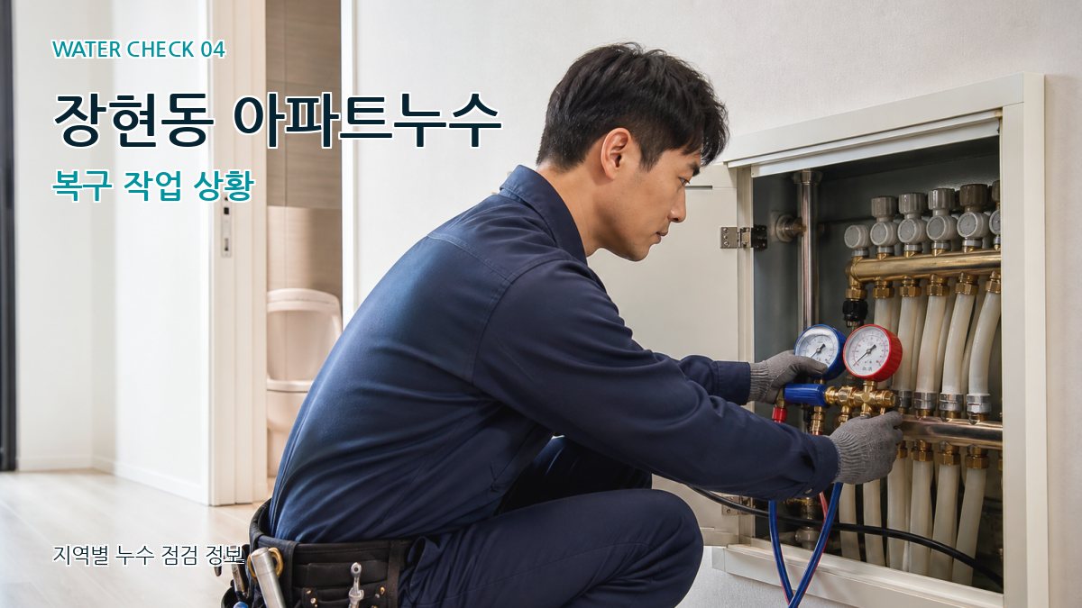 장현동 누수탐지 누수탐지 이미지