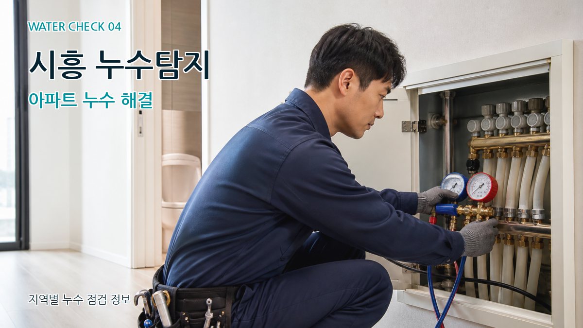 능곡동 누수탐지 누수탐지 이미지