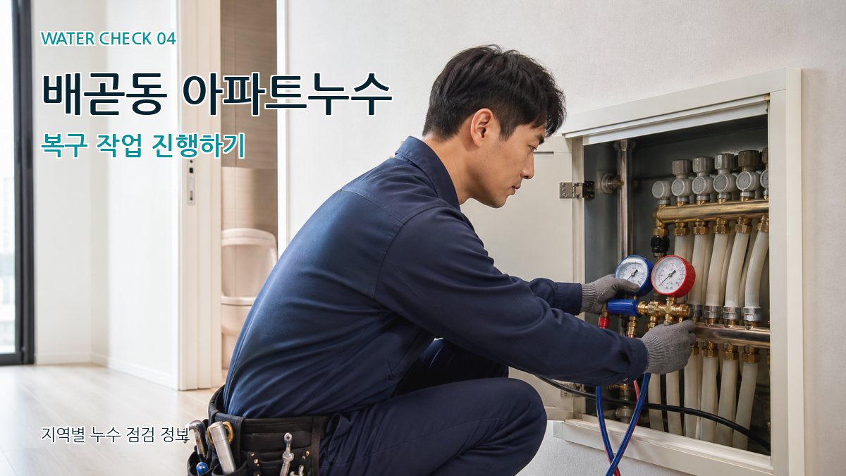 배곧동 누수탐지 누수탐지 이미지