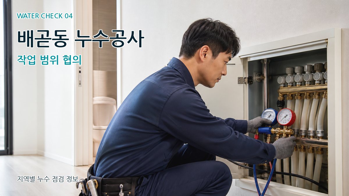 배곧동 누수탐지 누수탐지 이미지
