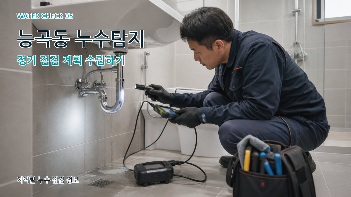 능곡동 누수공사 누수탐지 이미지