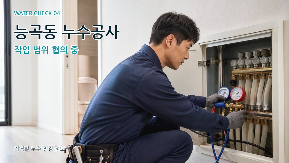 능곡동 누수탐지 누수탐지 이미지