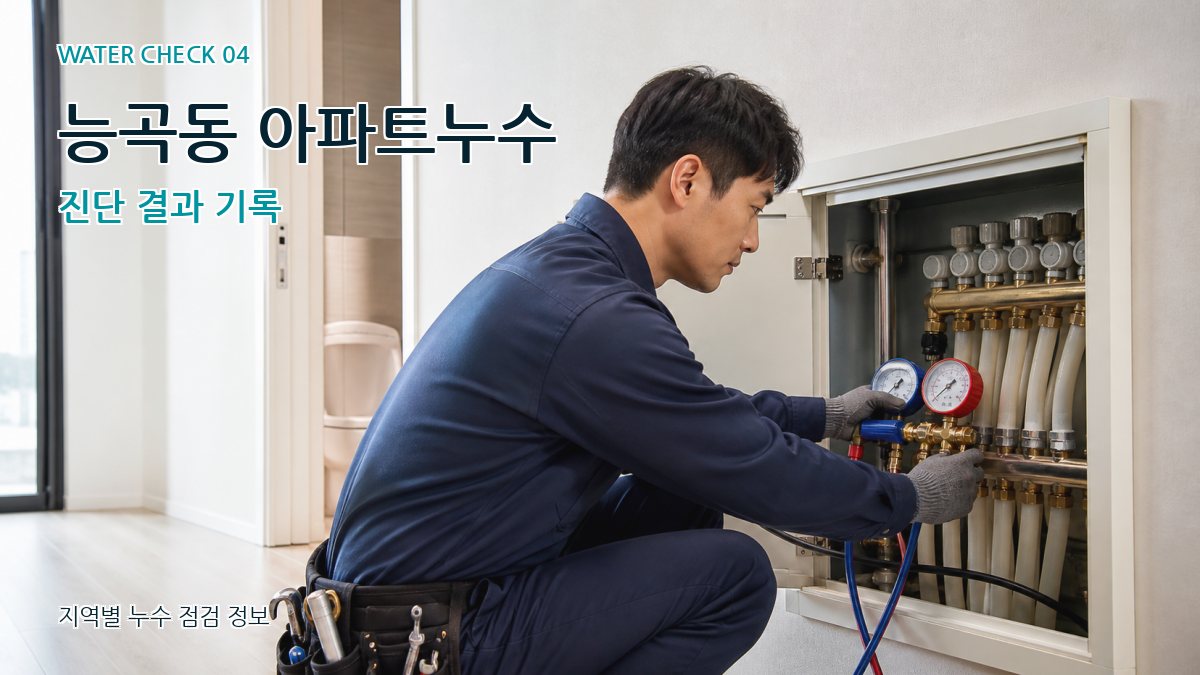 능곡동 누수탐지 누수탐지 이미지