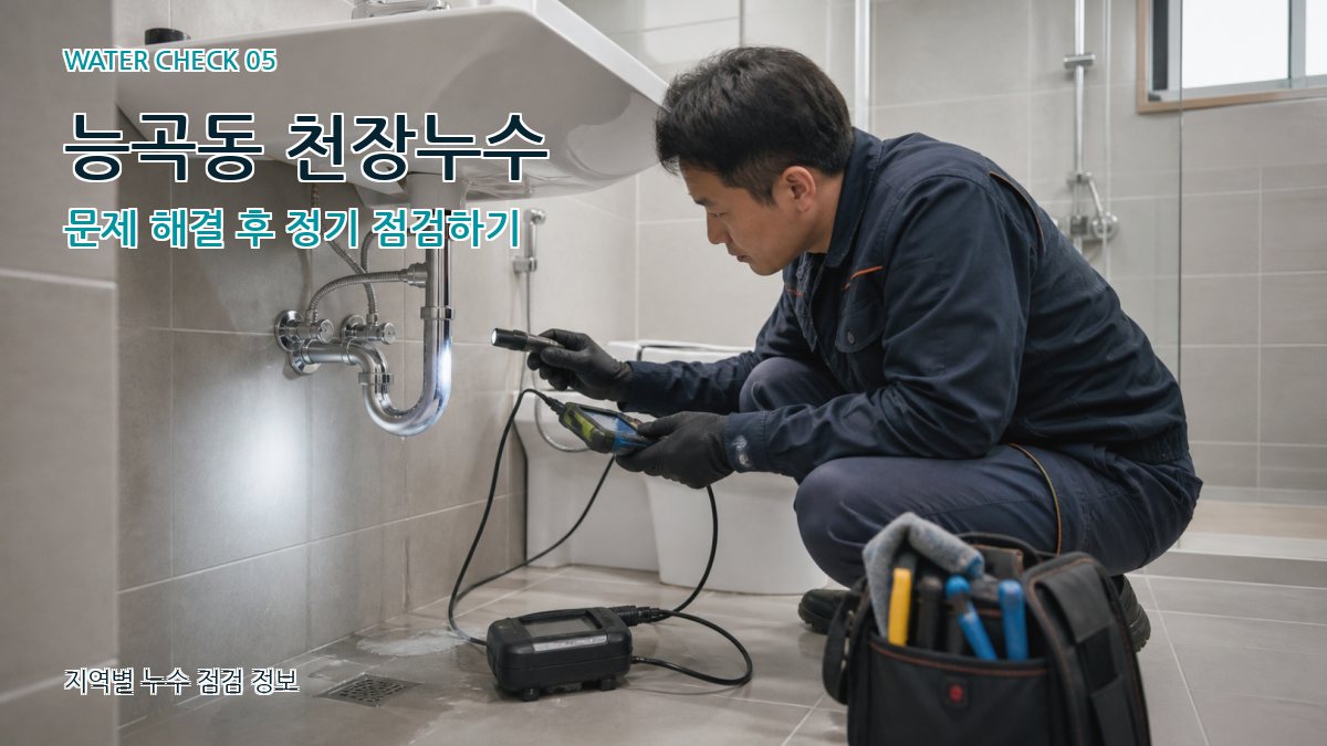 능곡동 누수공사 누수탐지 이미지