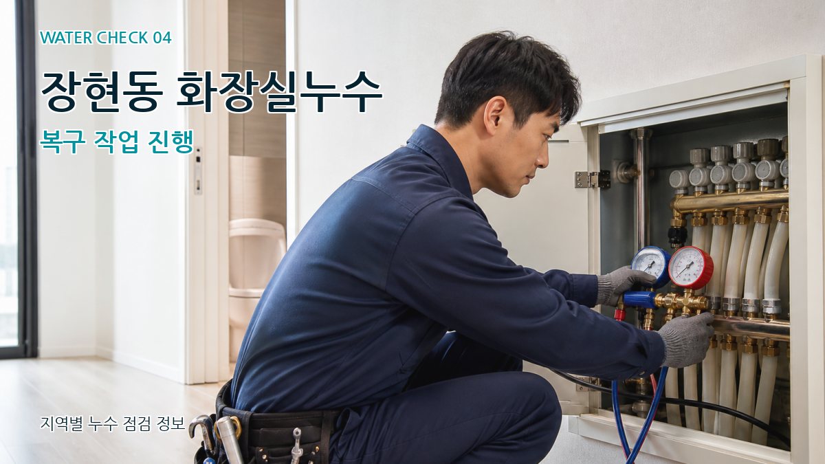 장현동 누수탐지 누수탐지 이미지