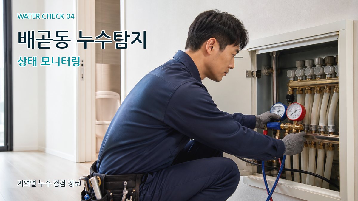 배곧동 누수탐지 누수탐지 이미지