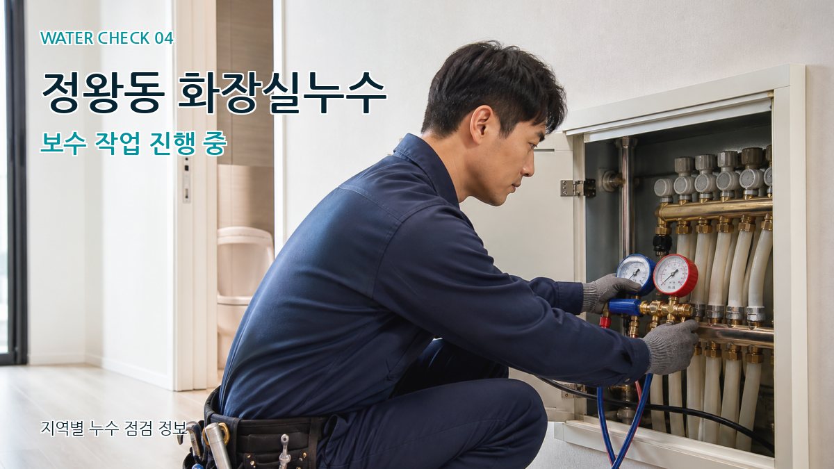 정왕동 누수탐지 누수탐지 이미지